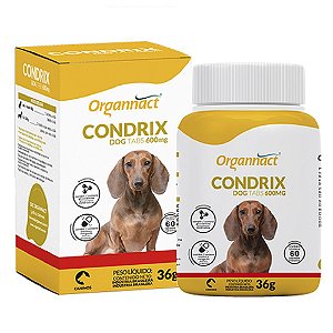 Suplemento Vitamínico Organnact Condrix Dog 60 Tabs 600mg
