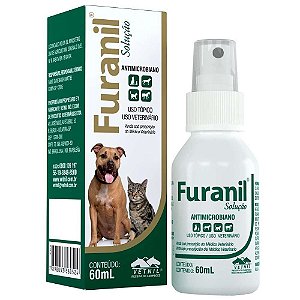 Furanil Spray Solução Antimicrobiana 60ml Vetnil