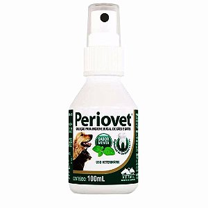 Solução Oral Periovet Spray Higiene Bucal 100ml - Vetnil