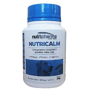Suplemento Vitamínico Nutricalm 30cps Nutripharme 24g