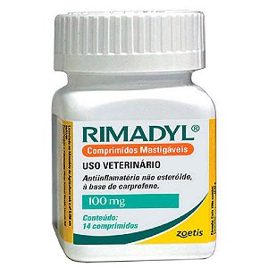 Anti-inflamatório Rimadyl 100mg 14 Comprimidos - Zoetis
