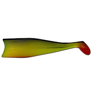 Isca Artificial Shad Para Garoupa 21cm Verde