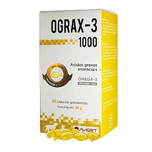 Suplemento Vitamínico Ograx-3 1000 - Avert