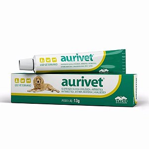 Aurivet Suspensão Tratamento Otológico 13g - Vetnil