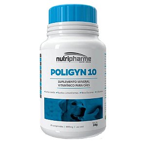 Suplemento Vitamínico Poligyn 10 - Nutripharme 30 comprimidos