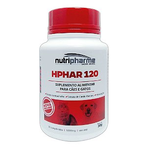 Suplemento Vitamínico Hphar 120 Nutripharme 30 Comprimidos