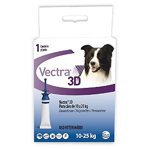 Vectra 3D Cães 10 A 25KG