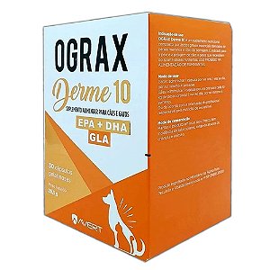 Ograx Derme 10 - Avert 30 Capsulas