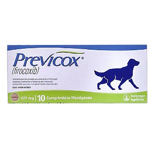 Previcox 227mg Anti-inflamatório 10 comprimidos Boehringer Ingelheim