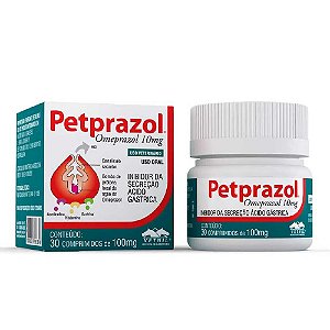 Petprazol 10Mg 30 Comprimidos - Vetnil