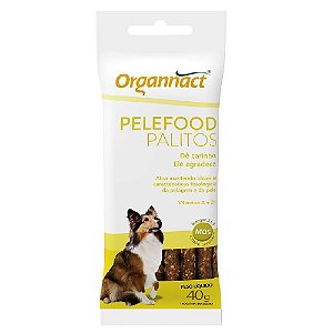 Suplemento Alimentar Organnact Pelefood Palitos 40G