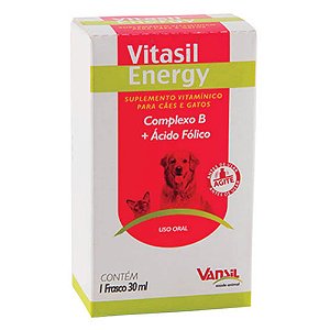 Suplemento Vitasil Energy  30ml - Vansil