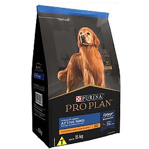 Ração Pro Plan Active Mind 7+ Cães Idosos 15kg