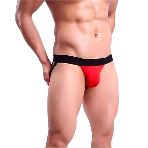 CUECA JOCKSTRAP VERMELHA