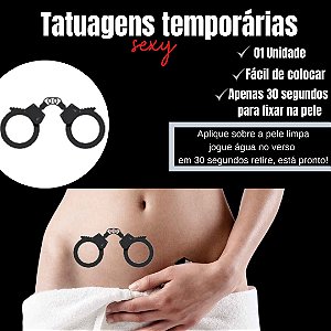ALGEMA TATUAGEM TEMPORARIA