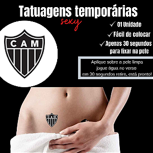 ATLETICO MG TATUAGEM TEMPORARIA