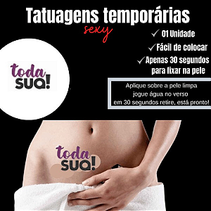TODA SUA TATUAGEM TATUAGEM TEMPORARIA