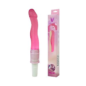 VIBRADOR JELLY PERSONAL SILICONE PENIS TORTINHO