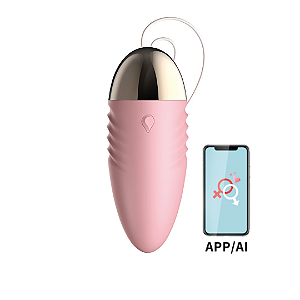 BULLET COM 10 MODOS DE VIBRAÇÕES COM CONTROLE REMOTO VIA APP VIBRADOR