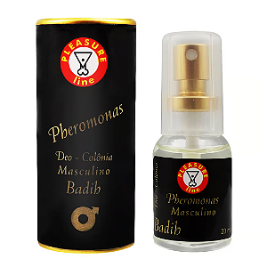 PHEROMONAS BADIH DEO COLÔNIA MASCULINA 20ML FEROMÔNIO