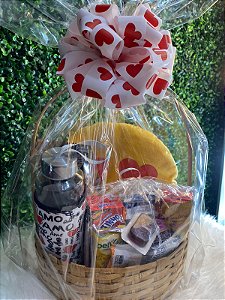 KIT CESTA SURPRESAS DO AMOR PRESENTE DIA DOS NAMORADOS