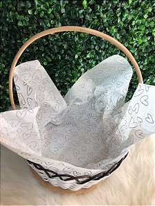 CESTA DECORATIVA DIA DOS NAMORADOS