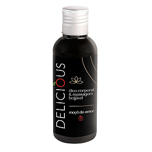 OLEO CORPORAL DE MASSAGEM BEIJÁVEL MAÇA DO AMOR TANTRA/NURU 120ML ÓLEO TANTRICA