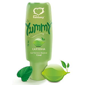 YUMMY SABOR CAIPIRINHA GEL COMESTIVEL PARA ORAL 15ML