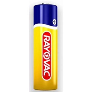 PILHA RAYOVAC AMARELINHAS PEQUENA AA