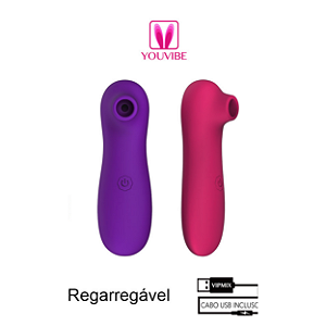 SUGADOR ESTIMULADOR DE CLITÓRIS COM 10 MODOS DE PULSAÇÃO - WOMAN SUCTION