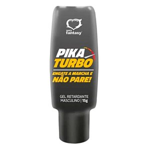 PIKA TURBO GEL RETARDANTE MASCULINO 15G