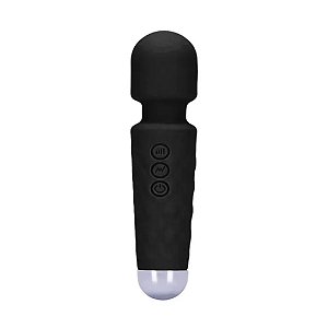 MINI VIBRADOR VARINHA MÁGICA COM 10 NIVEIS DE VIBRAÇÕES RECARREGÁVEL