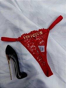 CALCINHA FIO DENTAL PERSONALIZAVEL AJUSTÁVEL