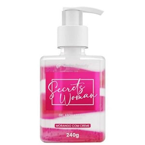 SECRETS WOMAN GEL AROMATIZANTE BEIJÁVEL 240G SWISS BEAUTY