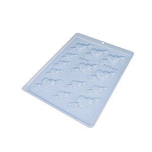 FORMA DE SILICONE CORAÇÃO CUPIDO BWB