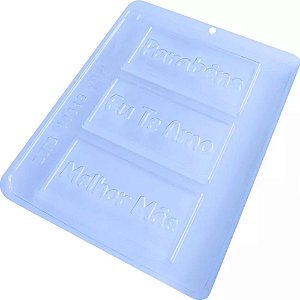 FORMA DE ACETATO TABLETE MENSAGENS BWB