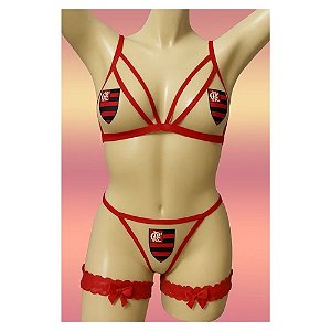 CONJUNTO TIMES TULE COM ESTAMPA DE TIMES