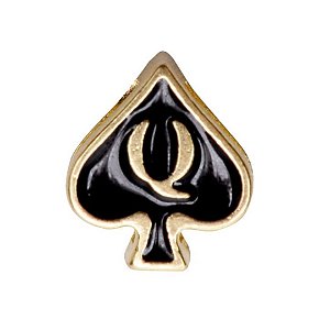 EMOJI METAL DOURADA CALCINHA PERSONALIZÁVEL YAFFA - DAMA DE ESPADA