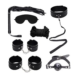 KIT SADO CORDA BONDAGE COM 7 PEÇAS YOU VIBE