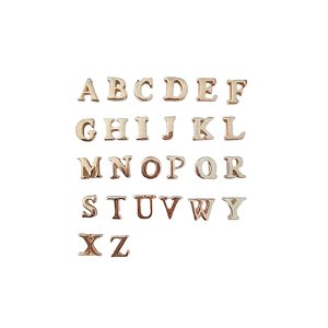 LETRAS PARA CALCINHA PERSONALIZÁVEL EM PLÁSTICO TALLYTA