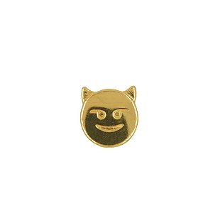 EMOJI METAL DOURADO LISO CALCINHA PERSONALIZÁVEL TALLYTA - CAPETINHA