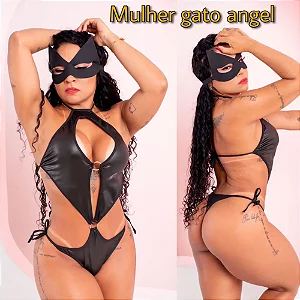 FANTASIA MULHER GATO ANGEL