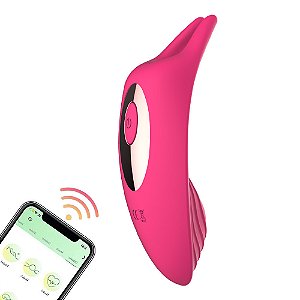 VIBRADOR DE CALCINHA 9 MODOS APP BLUETOOTH