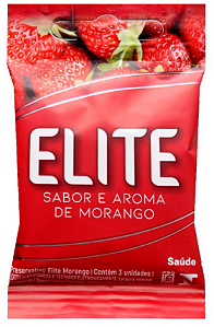 PRESERVATIVO ELITE MORANGO 3 UNIDADES BLOWTEX