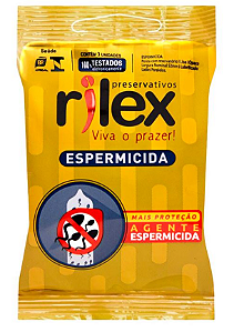 PRESERVATIVO CAMISINHA ESPERMICIDA COM 3 UNIDADES RILEX