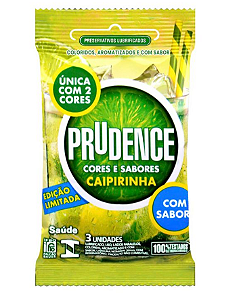 PRESERVATIVO CAMISINHA CAIPIRINHA COM AROMA DE 3 UNIDADES RILEX