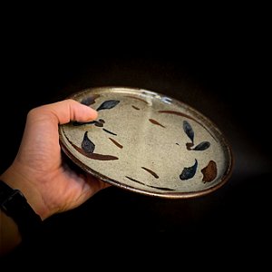 PRATO SOBREMESA FLORAL COLONIAL 22