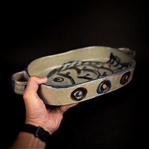 TRAVESSA G PEIXE FLORAL COLONIAL