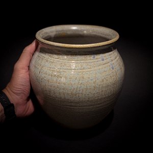 VASO MÉDIO RUTILO MULTICOR RISCADO