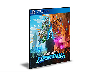 Minecraft Legends Ps4 Psn Mídia Digital